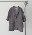画像2: シアーハーフスリーブジャケット　Sheer Halfsleeve Jacket