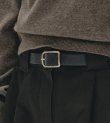 画像11: バックルレザーベルト　Backle Leather Belt