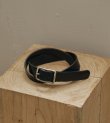 画像2: バックルレザーベルト　Backle Leather Belt