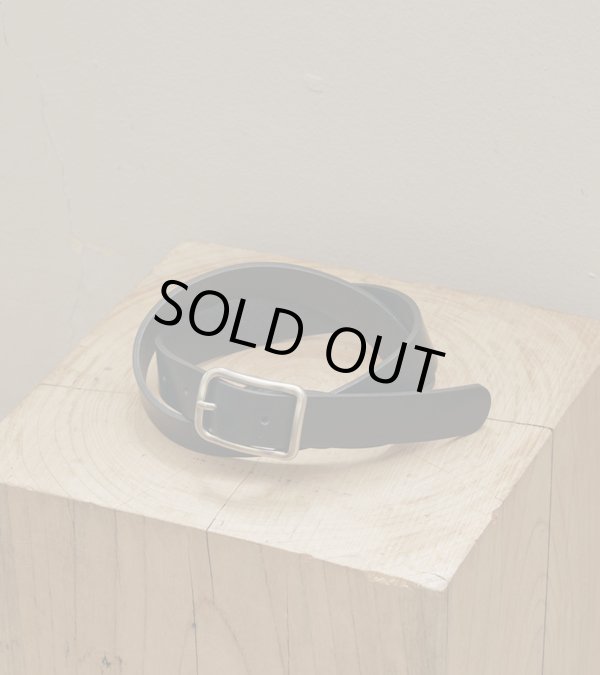 画像2: バックルレザーベルト　Backle Leather Belt