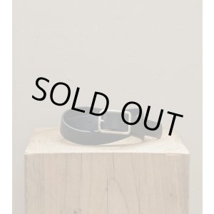 画像: バックルレザーベルト　Backle Leather Belt