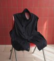 画像1: スタンドカラーポケットベスト　Standcollar Pocket Vest