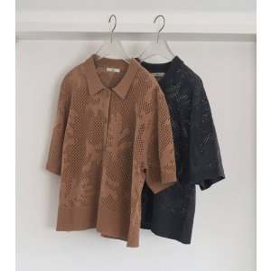 画像: メッシュパターンニット　Mesh Pattern Knit