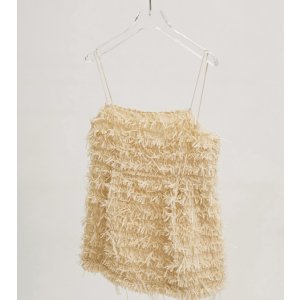 画像: テープヤーンジャガードキャミソール　Tapeyarn Jacquard Camisole