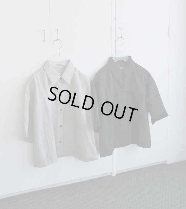 画像1: シアーハーフスリーブシャツ　Sheer Halfsleeve Shirts