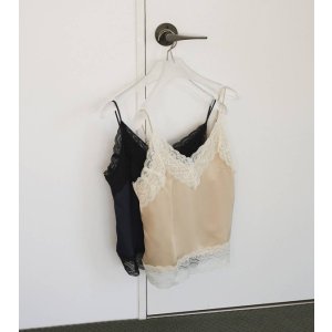 画像: サテンレースキャミソール　Satin Lace Camisole