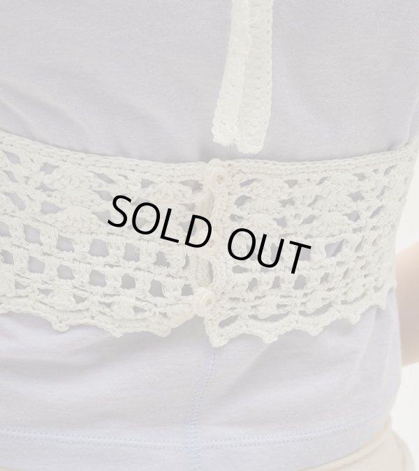 画像7: クロシェニットビスチェ　Crochet Knit Bustier