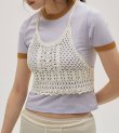 画像5: クロシェニットビスチェ　Crochet Knit Bustier