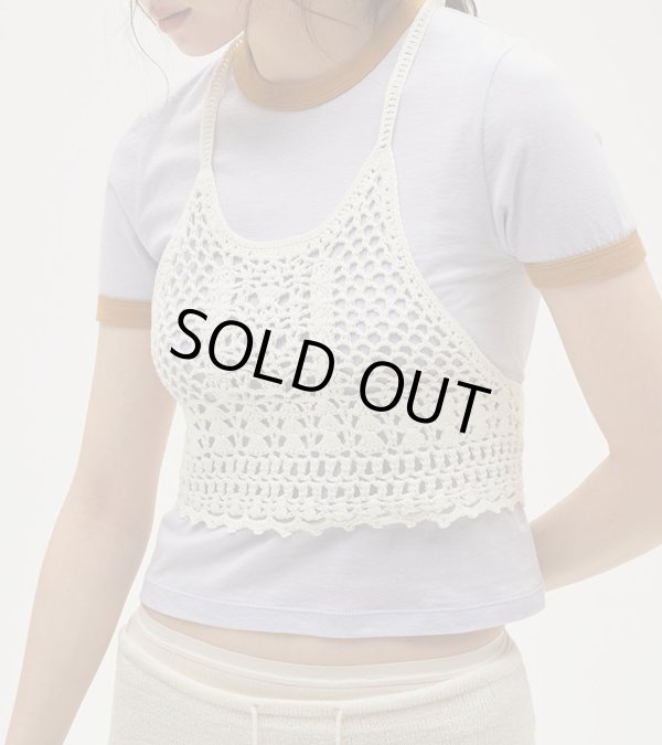 画像5: クロシェニットビスチェ　Crochet Knit Bustier