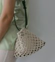 画像13: マクラメショルダーバッグ　Macrame Shoulder Bag
