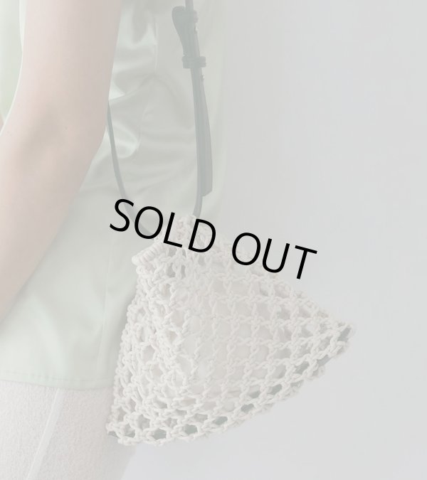 画像13: マクラメショルダーバッグ　Macrame Shoulder Bag