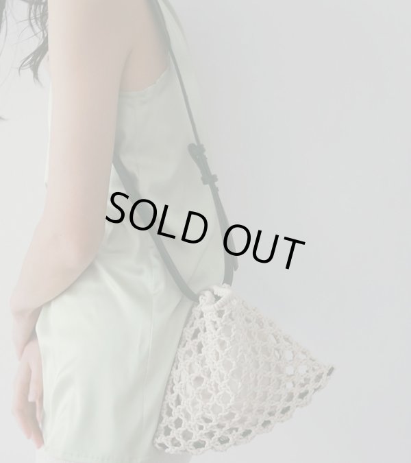 画像12: マクラメショルダーバッグ　Macrame Shoulder Bag