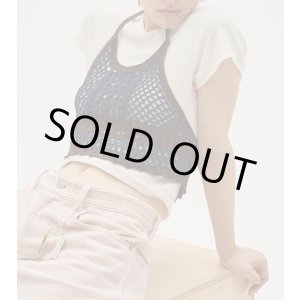 画像: クロシェニットビスチェ　Crochet Knit Bustier
