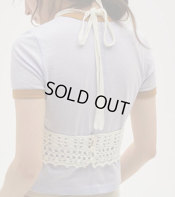 画像6: クロシェニットビスチェ　Crochet Knit Bustier