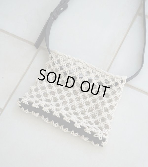 画像4: マクラメショルダーバッグ　Macrame Shoulder Bag