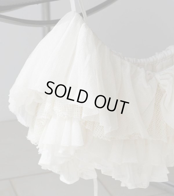 画像2: メッシュフリルキャミソール　Mesh Frill Camisole