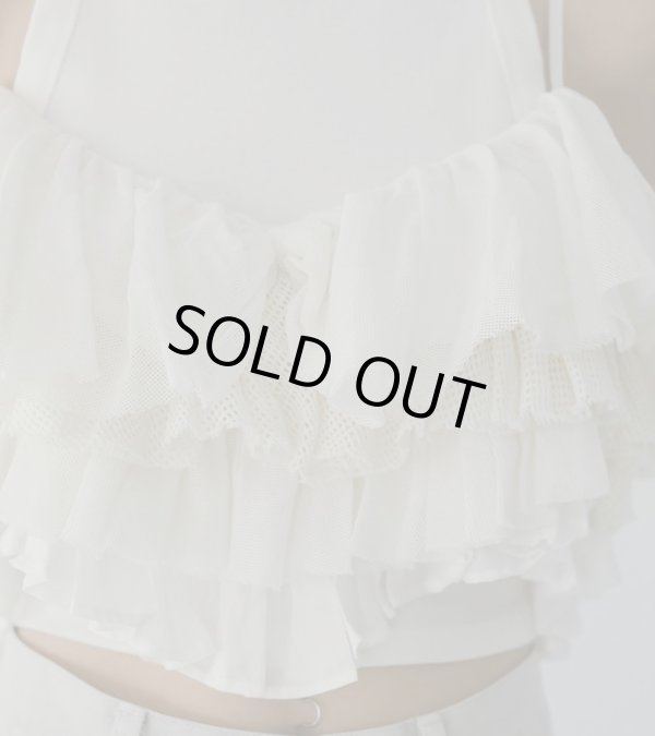 画像8: メッシュフリルキャミソール　Mesh Frill Camisole