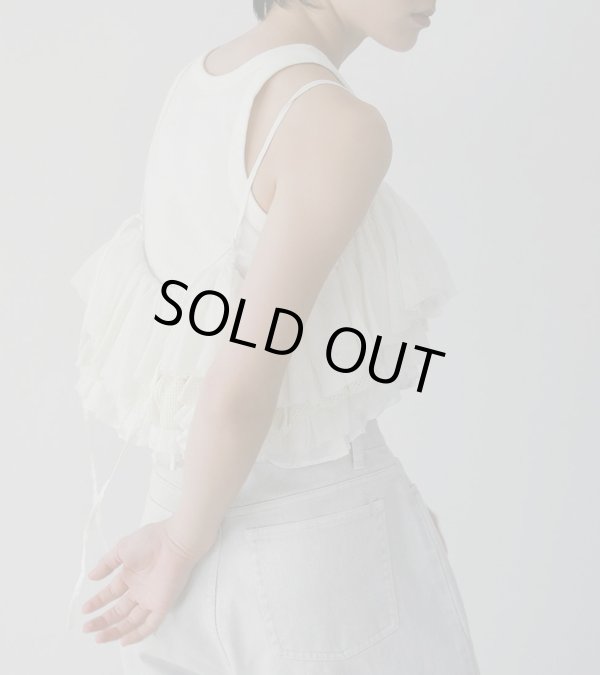 画像7: メッシュフリルキャミソール　Mesh Frill Camisole