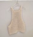 画像3: スカラップニットタンクトップ　Scallop Knit Tanktop