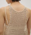 画像9: スカラップニットタンクトップ　Scallop Knit Tanktop