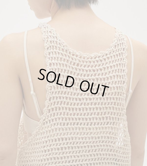 画像9: スカラップニットタンクトップ　Scallop Knit Tanktop