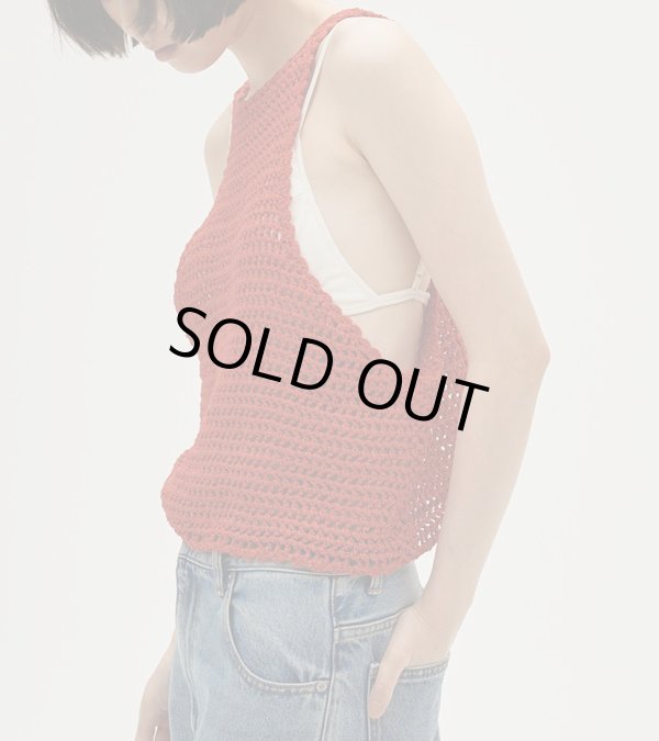 画像5: スカラップニットタンクトップ　Scallop Knit Tanktop