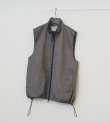 画像2: スタンドカラージップベスト　Standcollar Zip Vest