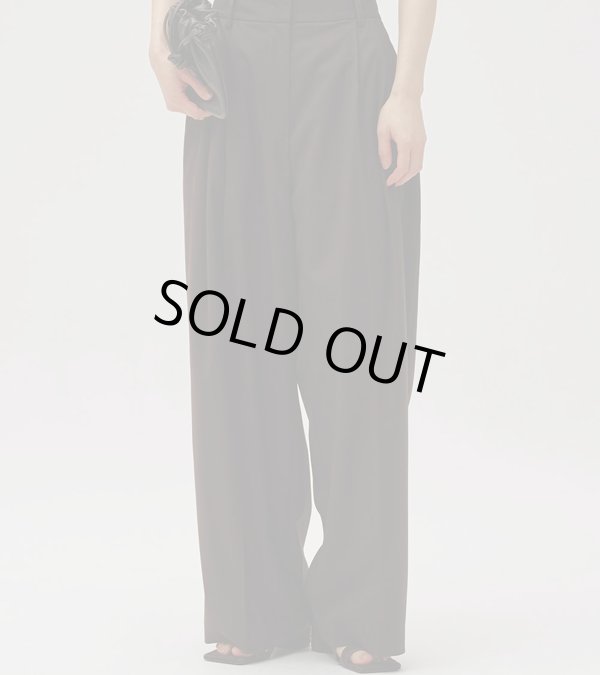 画像1: ライトウェイトタックトラウザーズ　Lightweight Tuck Trousers