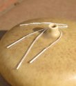 画像1: ロングチェーンピアス　Long Chain Pierce(Silver925)