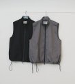 画像1: スタンドカラージップベスト　Standcollar Zip Vest