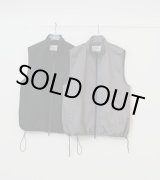 画像: スタンドカラージップベスト　Standcollar Zip Vest