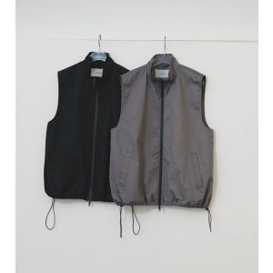 画像: スタンドカラージップベスト Standcollar Zip Vest