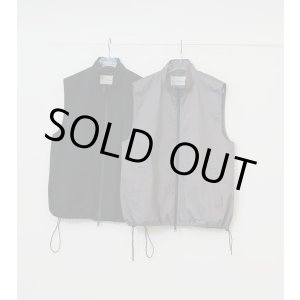 画像: スタンドカラージップベスト Standcollar Zip Vest