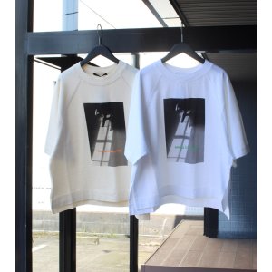画像: コットンジャージフォトプリントTシャツ
