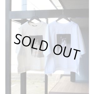 画像: コットンジャージフォトプリントTシャツ