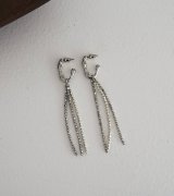 画像: ビーズフリンジピアス　Beads Fringe Pierce
