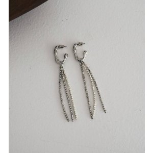 画像: ビーズフリンジピアス Beads Fringe Pierce