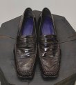 画像3: スクエアトゥギャザーローファー　Squaretoe Gather Loafers