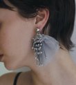 画像10: チュール×ビーズピアス　Tulle x Beads Pierce