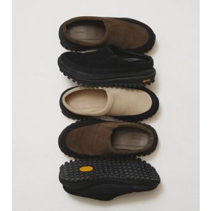 画像: ビブラムソールレザーサボ　Vibramsole Leather Sabot