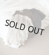 画像: ウールコンパクトティーシャツ　Wool Compact T-shirts
