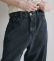 画像9: パネルブラックデニム　Panel Black Denim