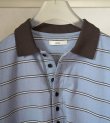 画像5: ボーダールーズポロトップス　Border Loose Polotops