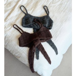 画像: クロシェニットビスチェ　Crochet Knit Bustier