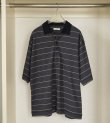 画像4: ボーダールーズポロトップス　Border Loose Polotops