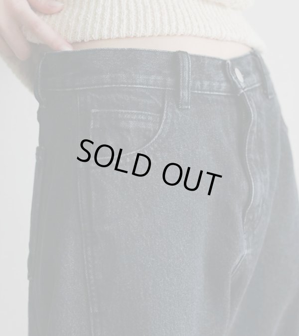 画像10: パネルブラックデニム　Panel Black Denim