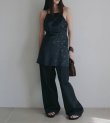 画像12: パネルブラックデニム　Panel Black Denim