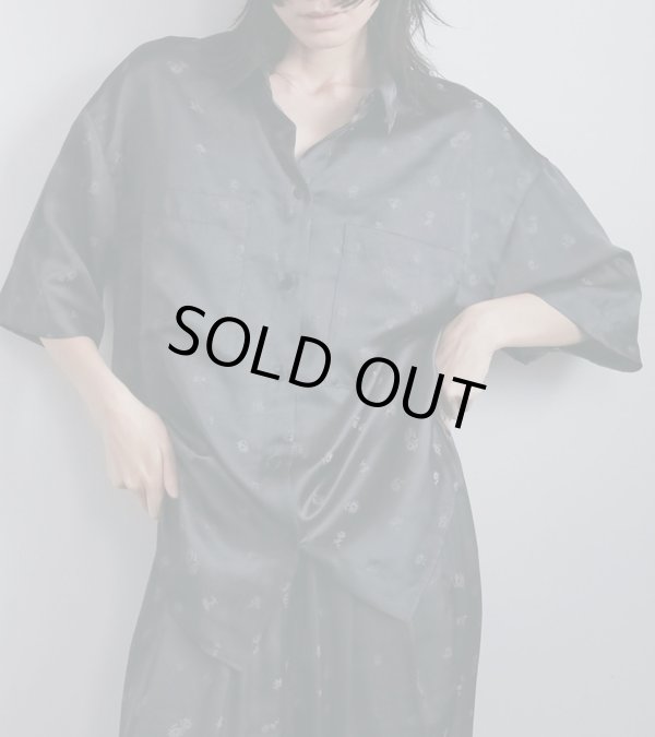 画像1: ジャガードハーフスリーブシャツ　Jacquard Halfsleeve Shirts