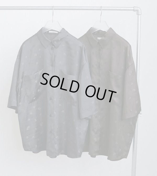 画像2: ジャガードハーフスリーブシャツ　Jacquard Halfsleeve Shirts