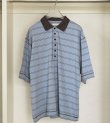 画像2: ボーダールーズポロトップス　Border Loose Polotops